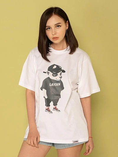 HIGHEND LAYGOM S/S TEE-WHITE